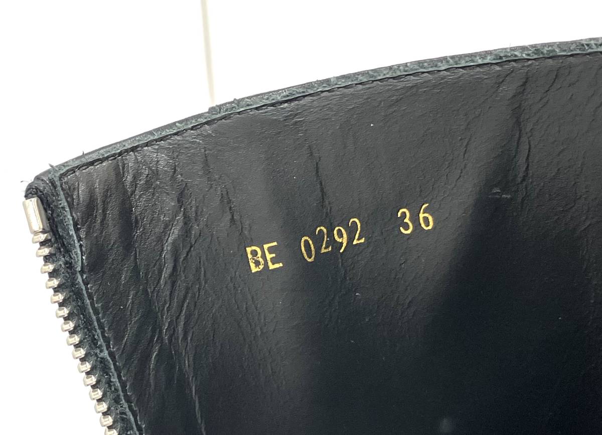 【美品】CELINE セリーヌ バルキー バックジップ ブーツ サイズ36（約23cm）箱有りBE0292_画像8