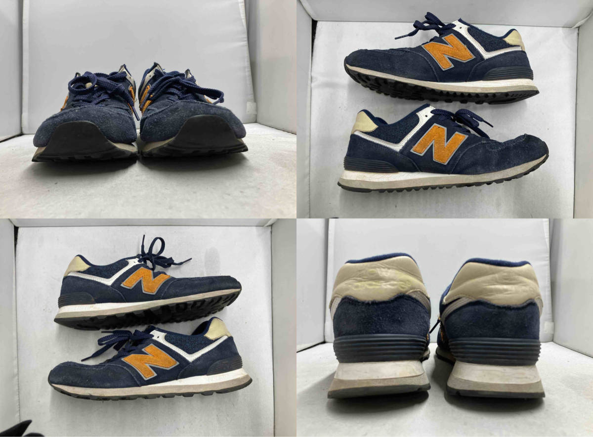 new balance ／スニーカー／ネイビー／ML574VAK／メンズ／27.5㎝の画像2