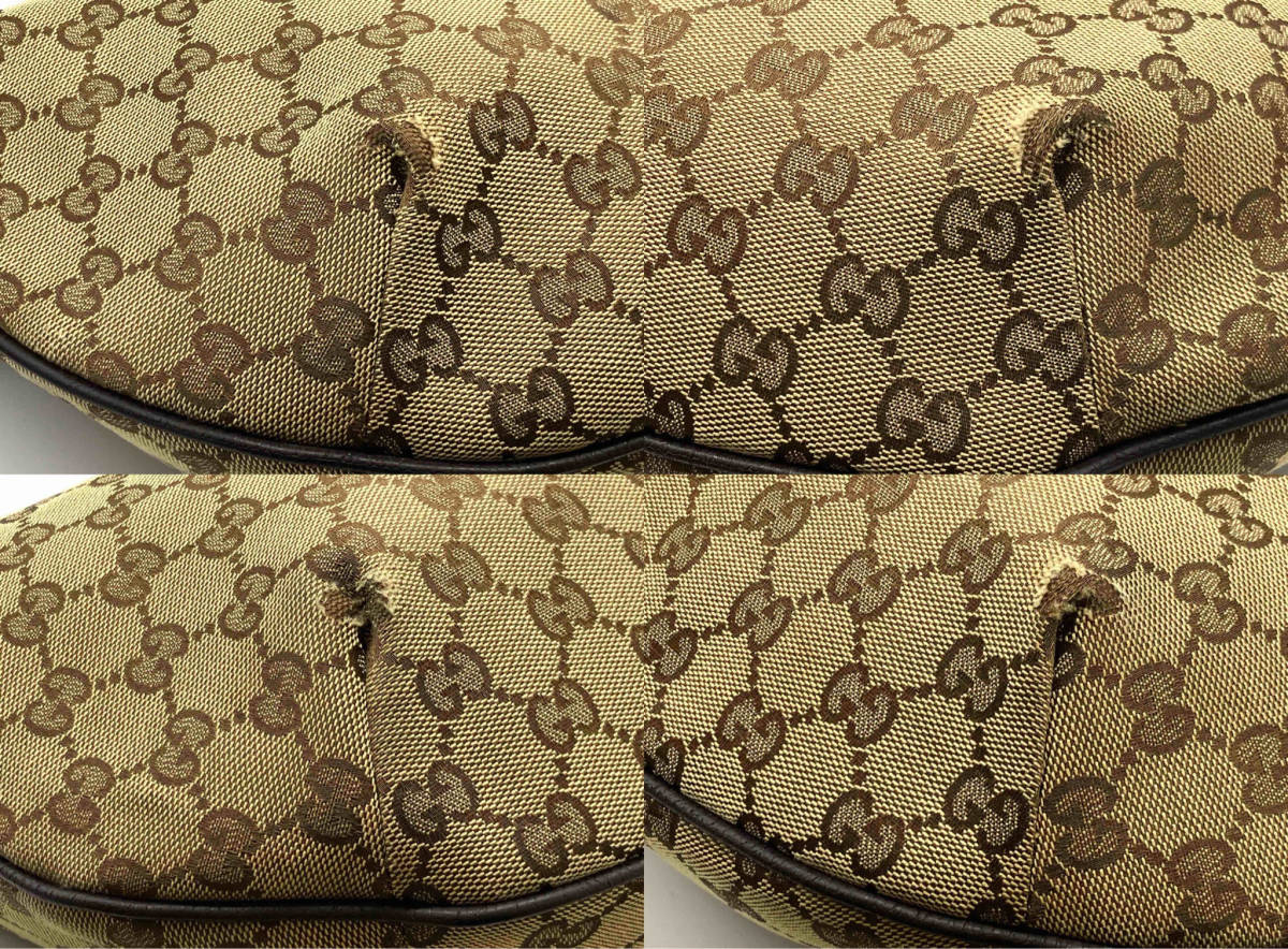 【即決】GUCCI GGキャンバス 181092.002123 ショルダーバッグ 保存袋付き gucci グッチ 鞄 肩掛け レディース_画像3