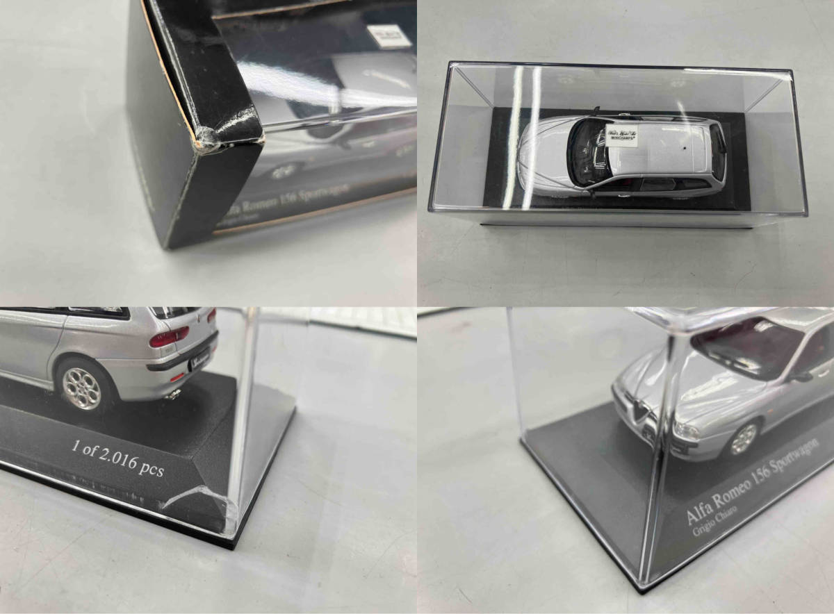 MINICHAMPS 1/43scale Alfa Romeo 156 Sportwagon 2000 Silver ミニチャンプス_画像3