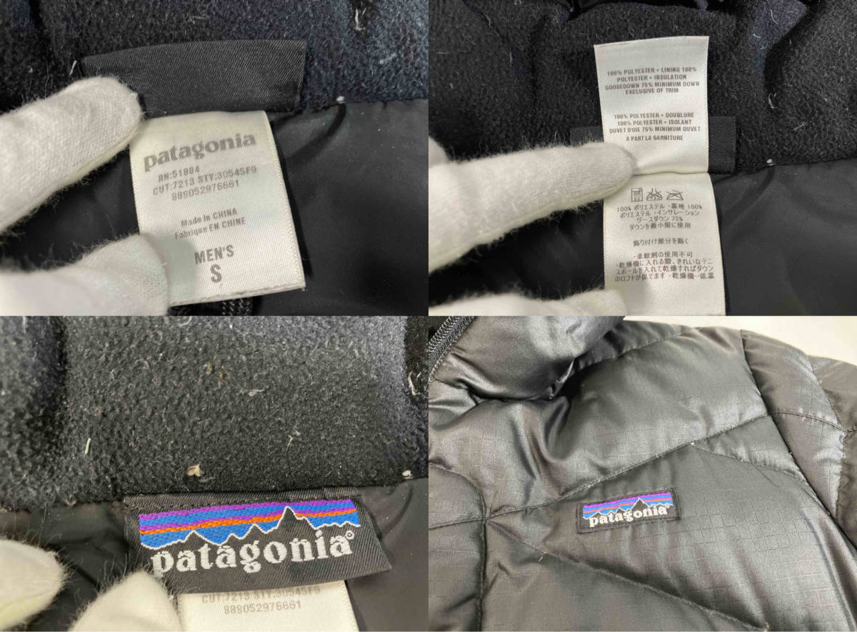 Patagonia ／PIPE DOWN JACKET／30545F9／ブラック／ブラック ／S／パタゴニア／ダウンジャケット_画像4