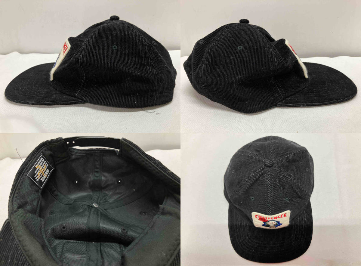 CHALLENGER チャレンジャー SPADE SKULL CORDUROY CAP 20SS キャップ ブラック_画像3