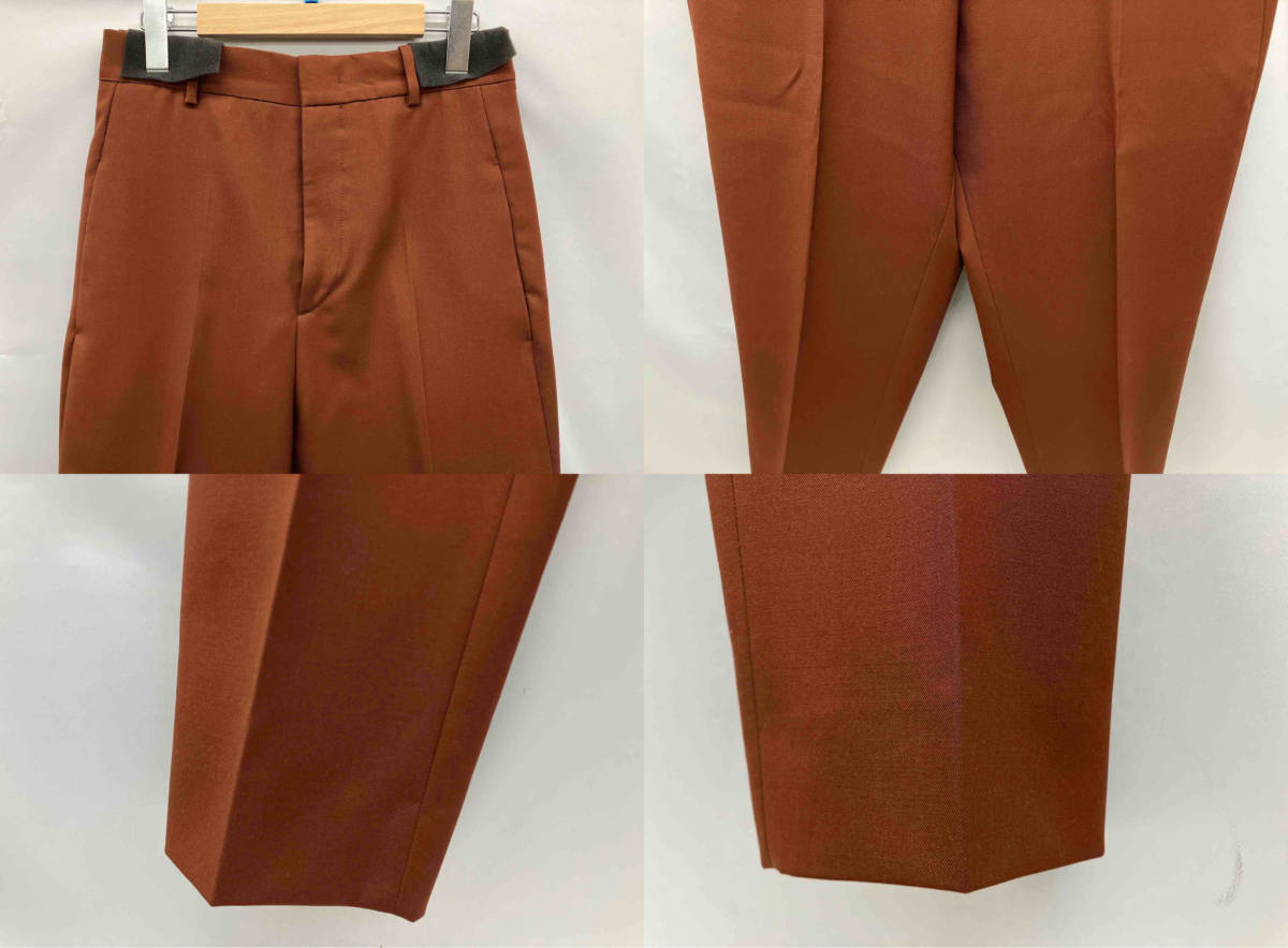 JILSANDER Jil Sander JSMP311401 слаксы брюки шерсть Brown Италия производства размер 44
