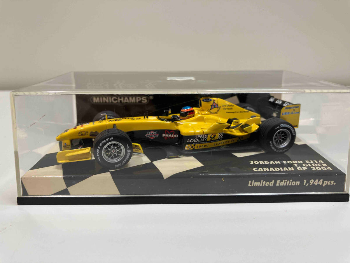 ミニチャンプス　1/43 ジョーダン　フォード　EJ14 2004 F1 カナダGP_画像1