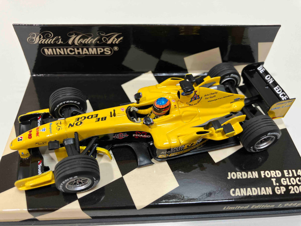 ミニチャンプス　1/43 ジョーダン　フォード　EJ14 2004 F1 カナダGP_画像4