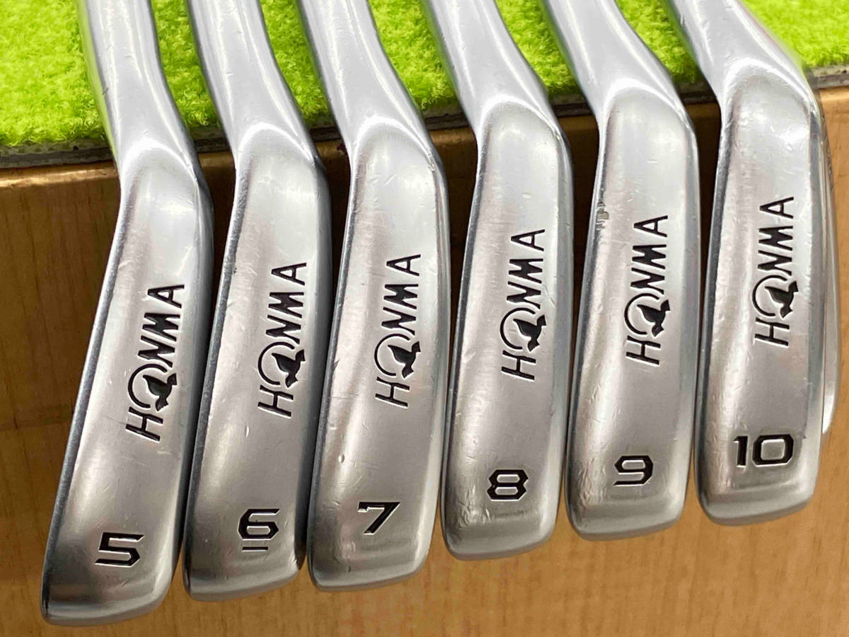 アイアンセット HONMA GOLF TOUR WORLD 717 P N.S.PRO950GH R 5-10 6本セットホンマ_画像4