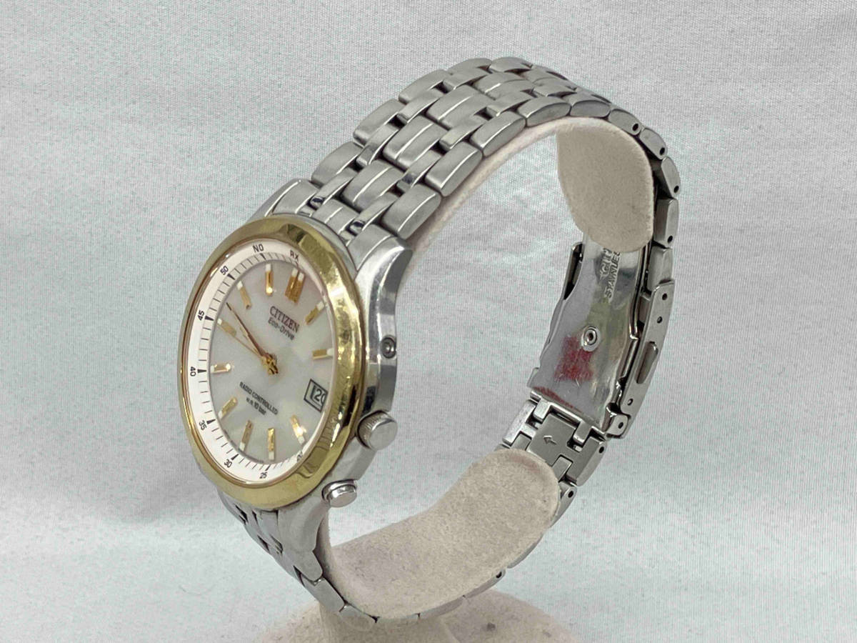 ジャンク 【1円スタート】CITIZEN シチズン H415-S033039 エコドライブ ソーラー 不動品_画像2