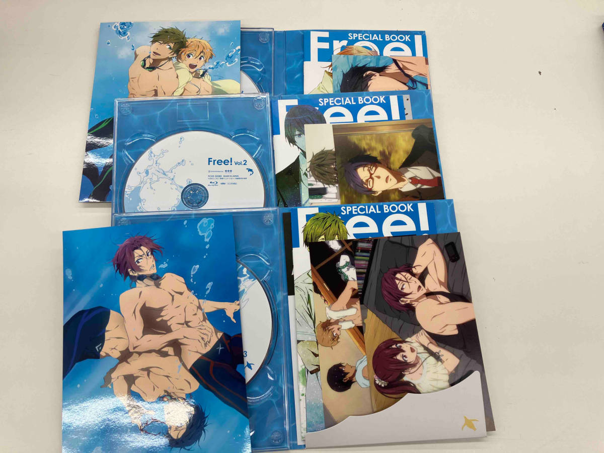 【※※※】[全6巻セット]Free!1~6(Blu-ray Disc)_画像3