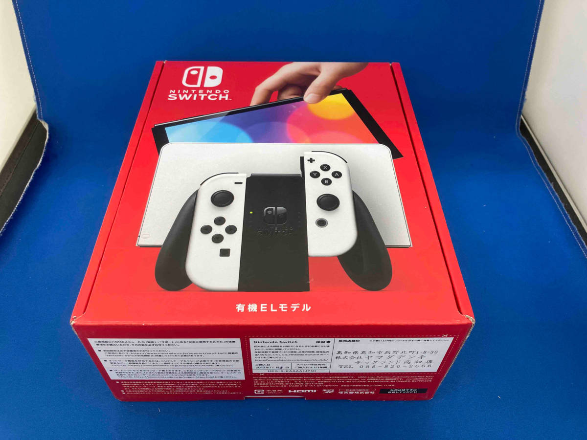 国内正規総代理店アイテム】 美品 動作確認済み Nintendo Switch(有機