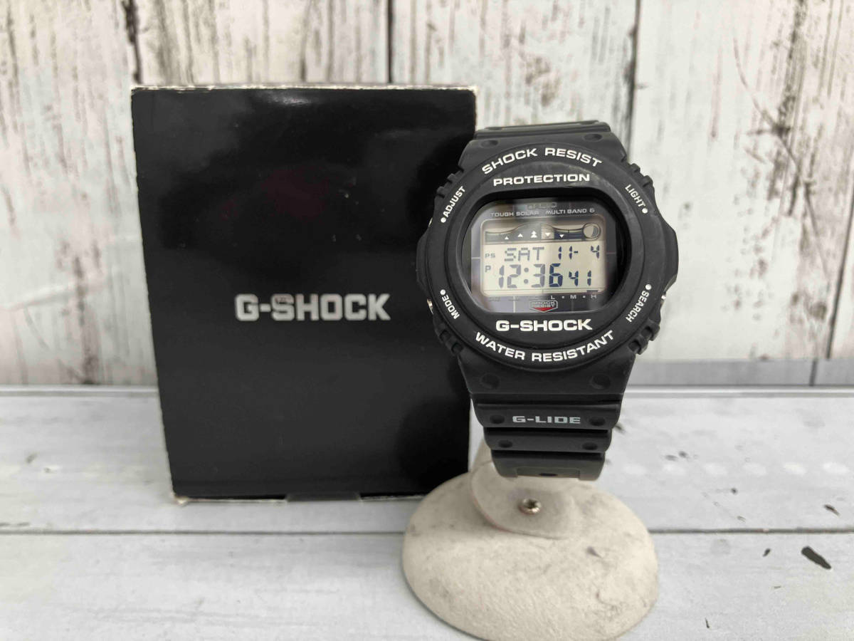 【箱付き】CASIO Gライド GWX-5700CS-1JF 腕時計 ソーラー 保証書期限切れ_画像1