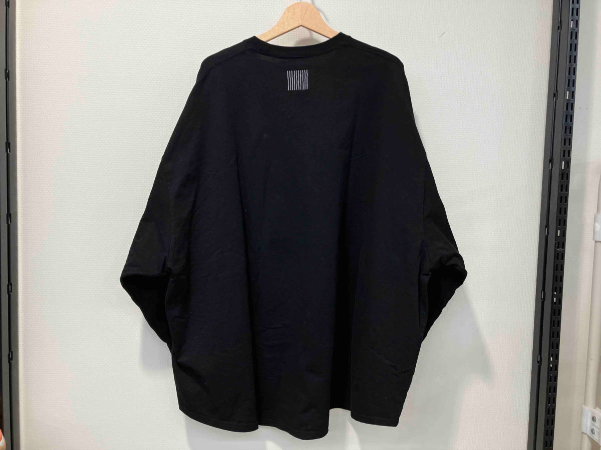 S.F.C エスエフシー 23AW ロゴプリントTシャツ XL ブラック 黒 コットン 綿 フロントプリント 日本製 デリシャス STRIPES FOR CREATIVE SFC_画像2