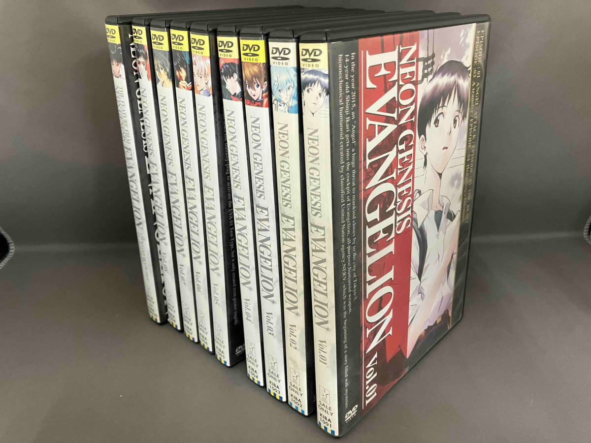 [全8巻+1巻] NEON GENESIS EVANGELION Vol. 1~8 + 劇場版 NEON GENESIS EVANGELION [KIBA1001-8, KIBA1009/10]の画像2