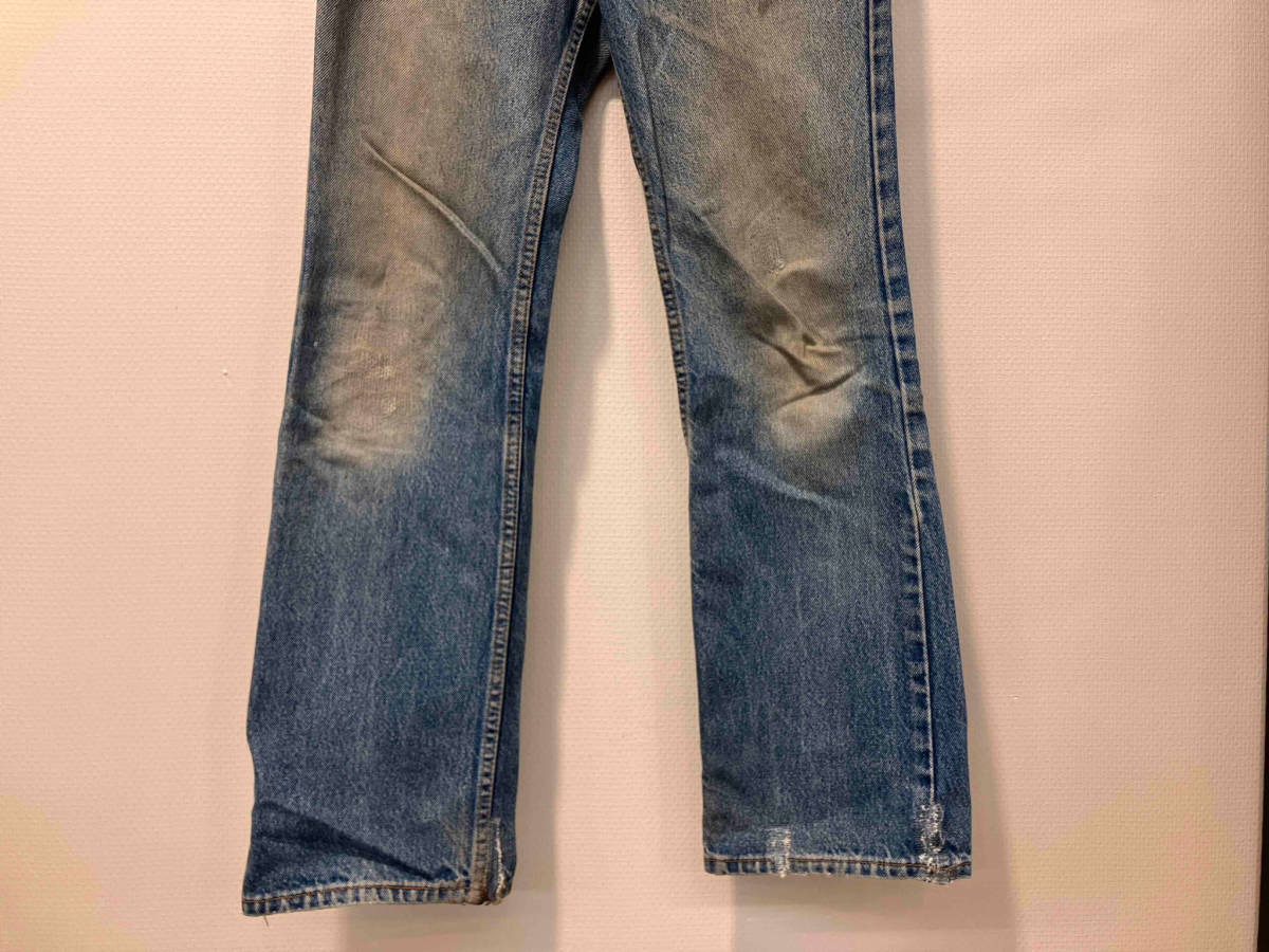 Levi's リーバイス 90s USA製 517 ジーンズ デニムパンツ ボトム W31 L30 インディゴ 刻印544 リペア フレア 90年代 米国製 オールド old_画像7