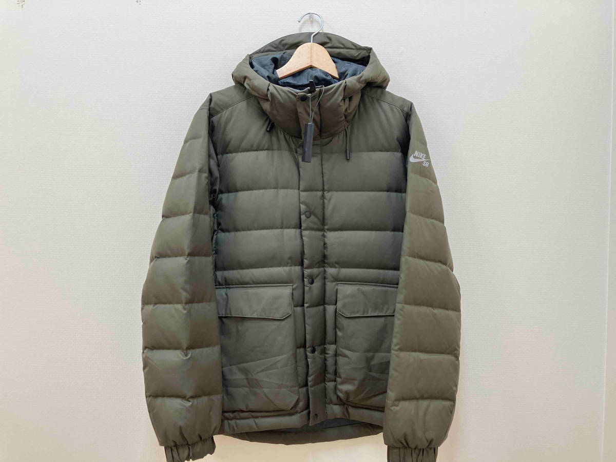 NIKE SB 550　FILL DOWN JACKET/693335-325/Lサイズ カーキ ダウンジャケット　ブルゾン　パーカー　フーディー　ナイキエスビー_画像1