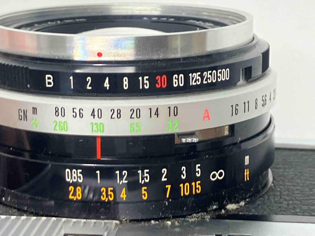 ジャンク フィルムカメラ OLYMPUS オリンパス 35SP G.Zuiko 1:1.7 f＝42mm_画像4