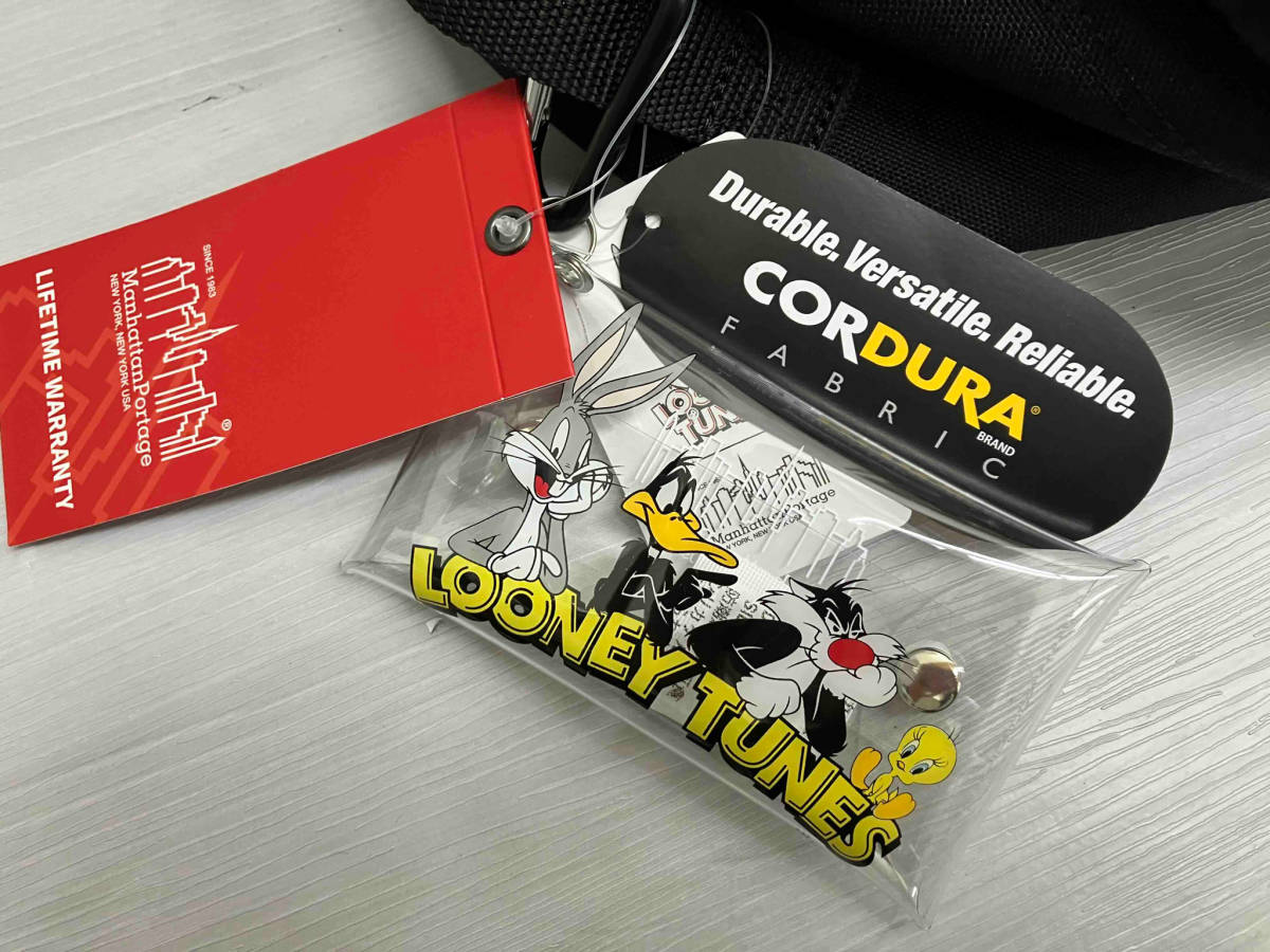 Manhattan Portage マンハッタンポーテージ LOONEY TUNES リュック 6426JP ブラック タグ付き_画像7