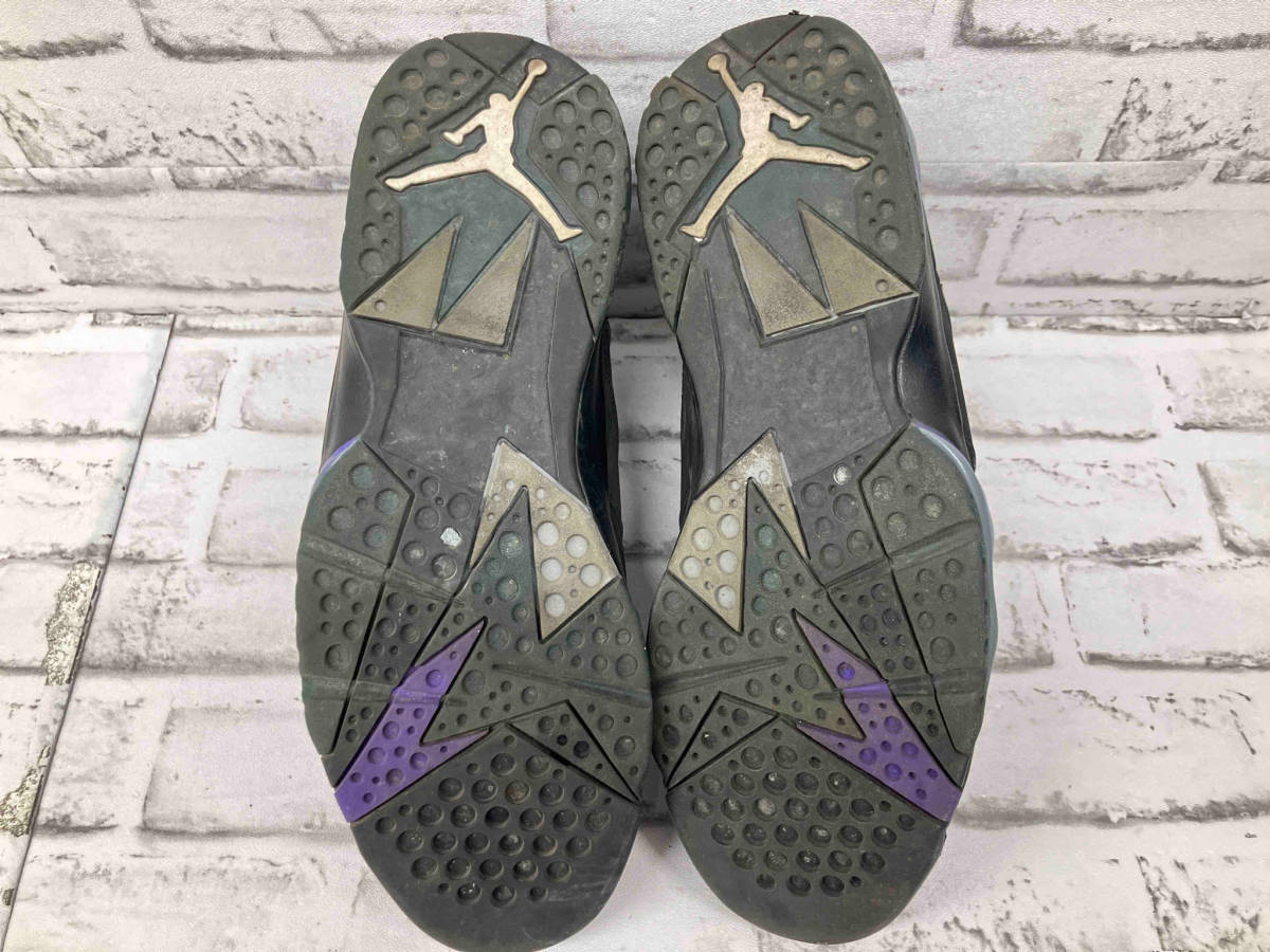 NIKE ナイキ AIR JORDAN 7 RETRO RAY ALLEN BLACK FIELD PURPLE 304775 053 レイ アレン ブラック フィールド パープル 28cm_画像7