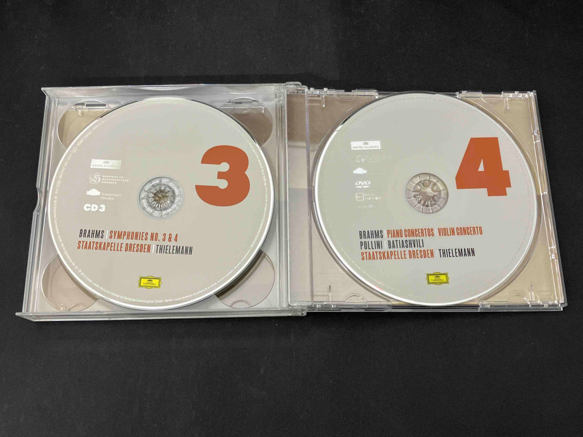 ジャンク クリスティアン・ティーレマン(cond) CD ブラームス:交響曲全集、協奏曲集(3SHM-CD+DVD)_画像4