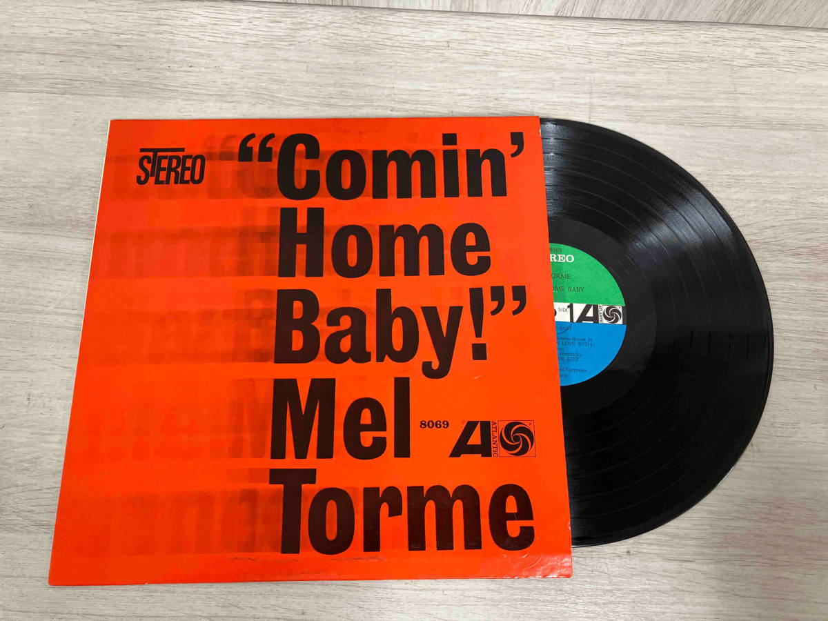 【LP】メル・トーメ Mel Torme 'Comin' Home Baby!' ATLANTIC8069 stereo_画像1