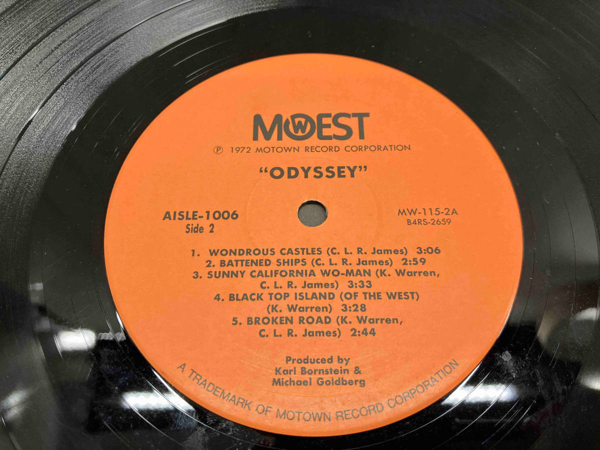 【LP盤Soul】ODYSSEY / MOWEST （MW-115）オデッセイ_画像6