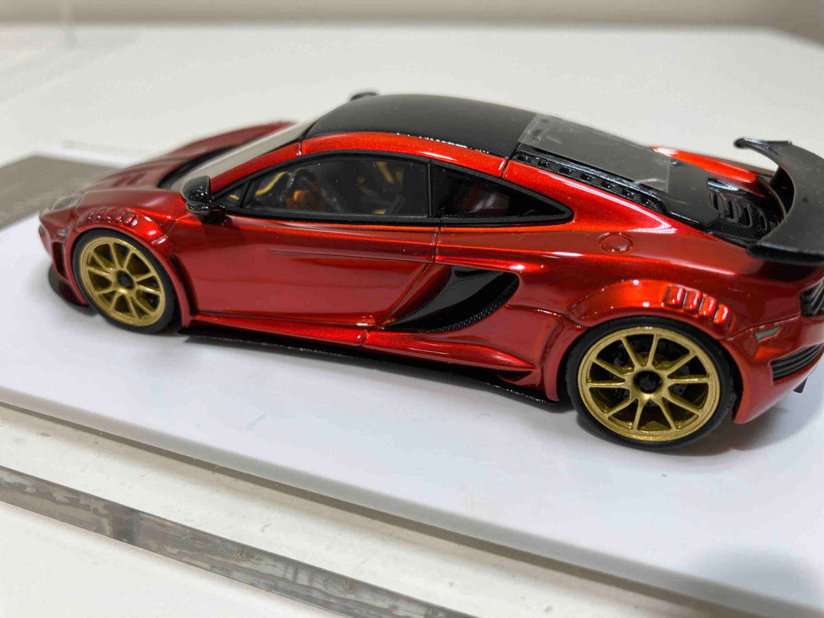 M.S. 1/43 MANSORY マクラーレン MP4-12C クロ－ムオレンジの画像6