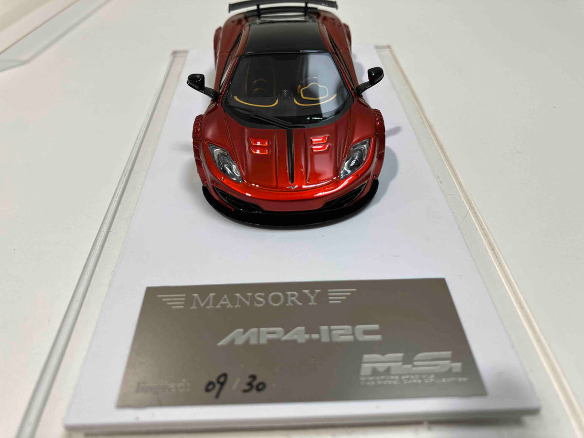 M.S. 1/43 MANSORY マクラーレン MP4-12C クロ－ムオレンジの画像7