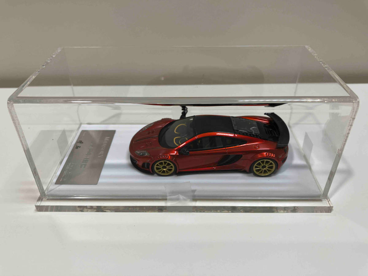 M.S. 1/43 MANSORY マクラーレン MP4-12C クロ－ムオレンジの画像1