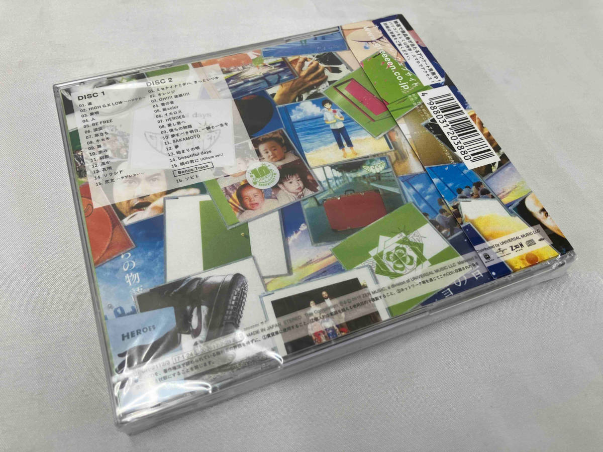 【未開封品】GReeeeN CD ALL SINGLeeeeS~&New Beginning~(通常盤) / UPCH-2112_画像2