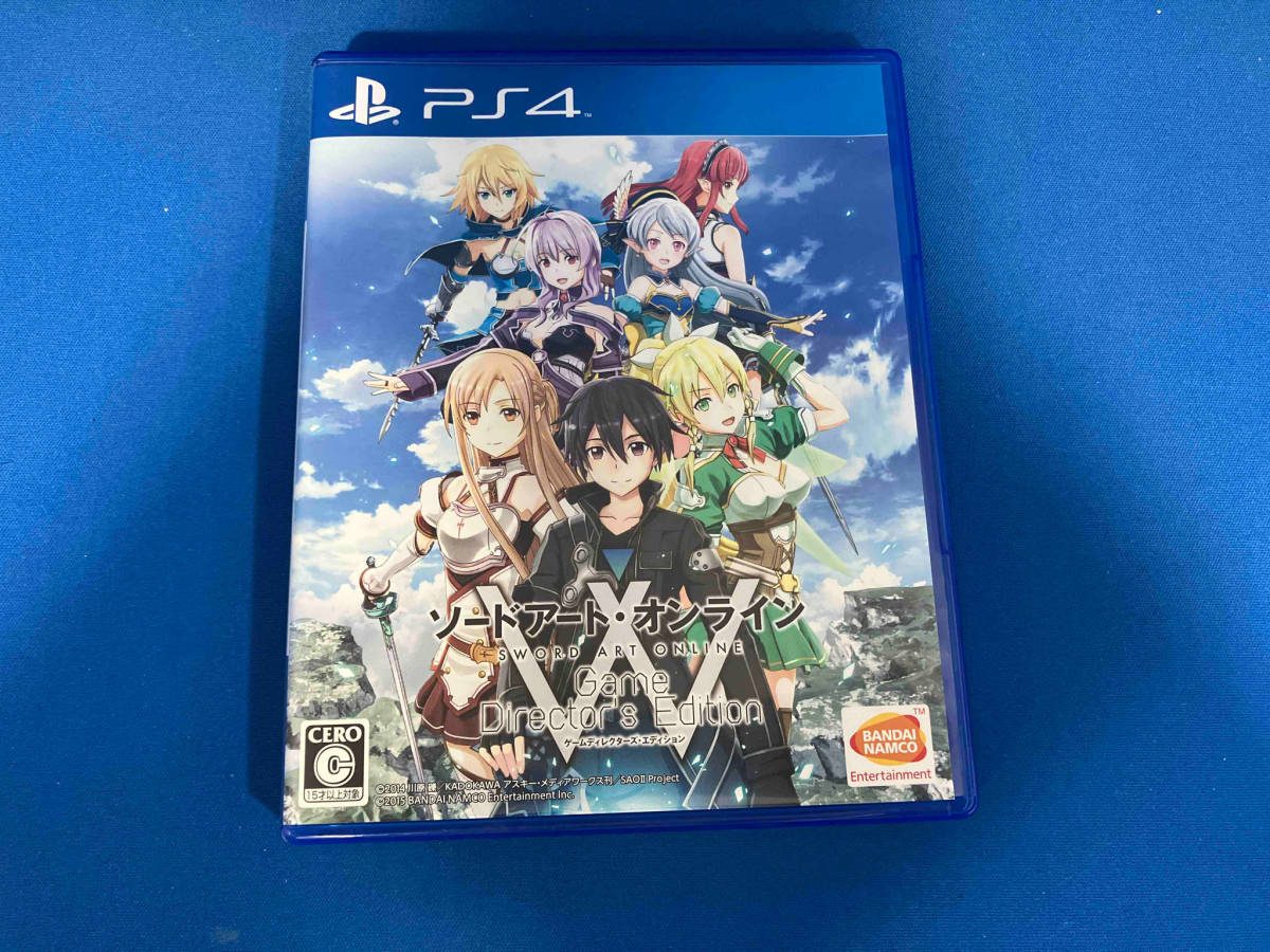 ジャンク PS4 ソードアート・オンライン ゲームディレクターズエディション_画像1