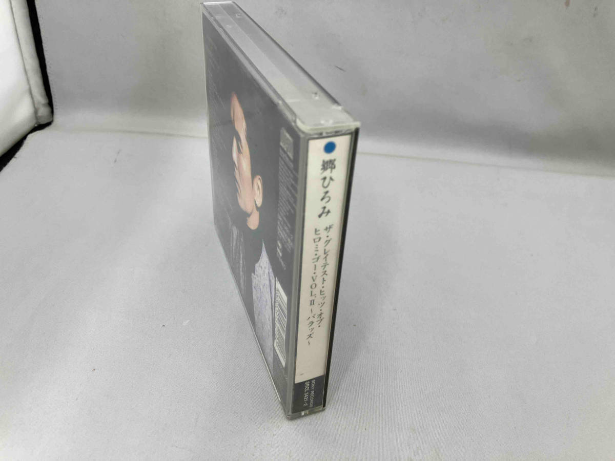 歌詞カード傷みあり 郷ひろみ CD ザ・グレイテスト・ヒッツ・オブ・ヒロミ・ゴー・VOL. ~バラッズ~_画像3