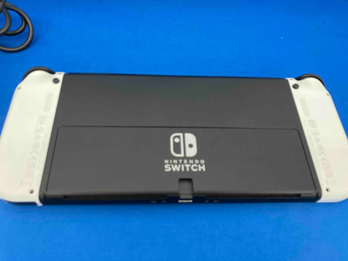 初期化済み　動作確認済み　Nintendo Switch(有機ELモデル) Joy-Con(L)/(R) ホワイト(HEGSKAAAA)_画像2