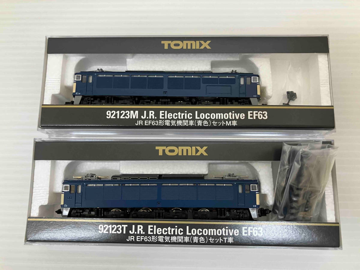 ★ Ｎゲージ TOMIX 92123 EF63形電気機関車 (青色) セット トミックス_画像3