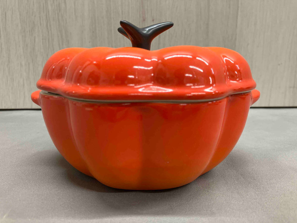 ル・クルーゼ LE CREUSET ミニココット かぼちゃ PETITE PUMPKIN CASSEROLE パンプキン_画像3