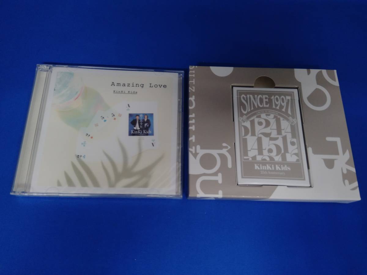 Kinki kids Amazing Love ファンクラブ盤 CD+Bluray+ Goods CD未開封品_画像3