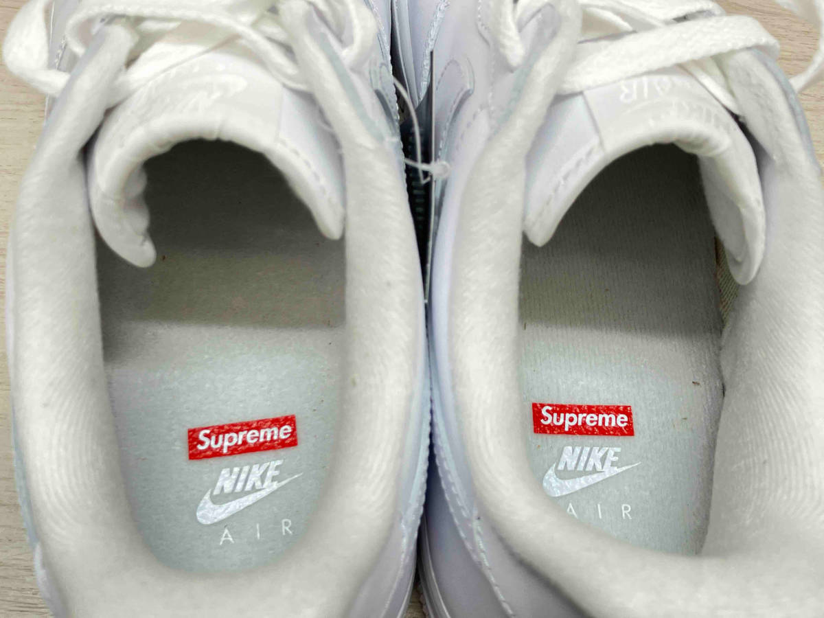 ［箱付き］NIKE × Supreme AIR FORCE 1 LOW SP ナイキ × シュプリーム エアフォース1ロー CU9225 100 27.0cm メンズスニーカー_画像5