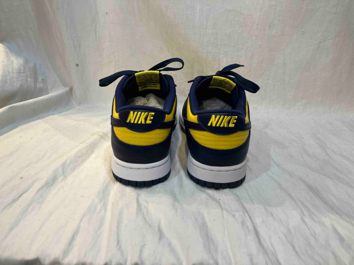 NIKE DUNK LOW RETRO MICHIGAN DD1391-700 VARSITY MAIZE/MIDNIGHT NAVY ナイキ ダンクローレトロ ミシガン_画像3