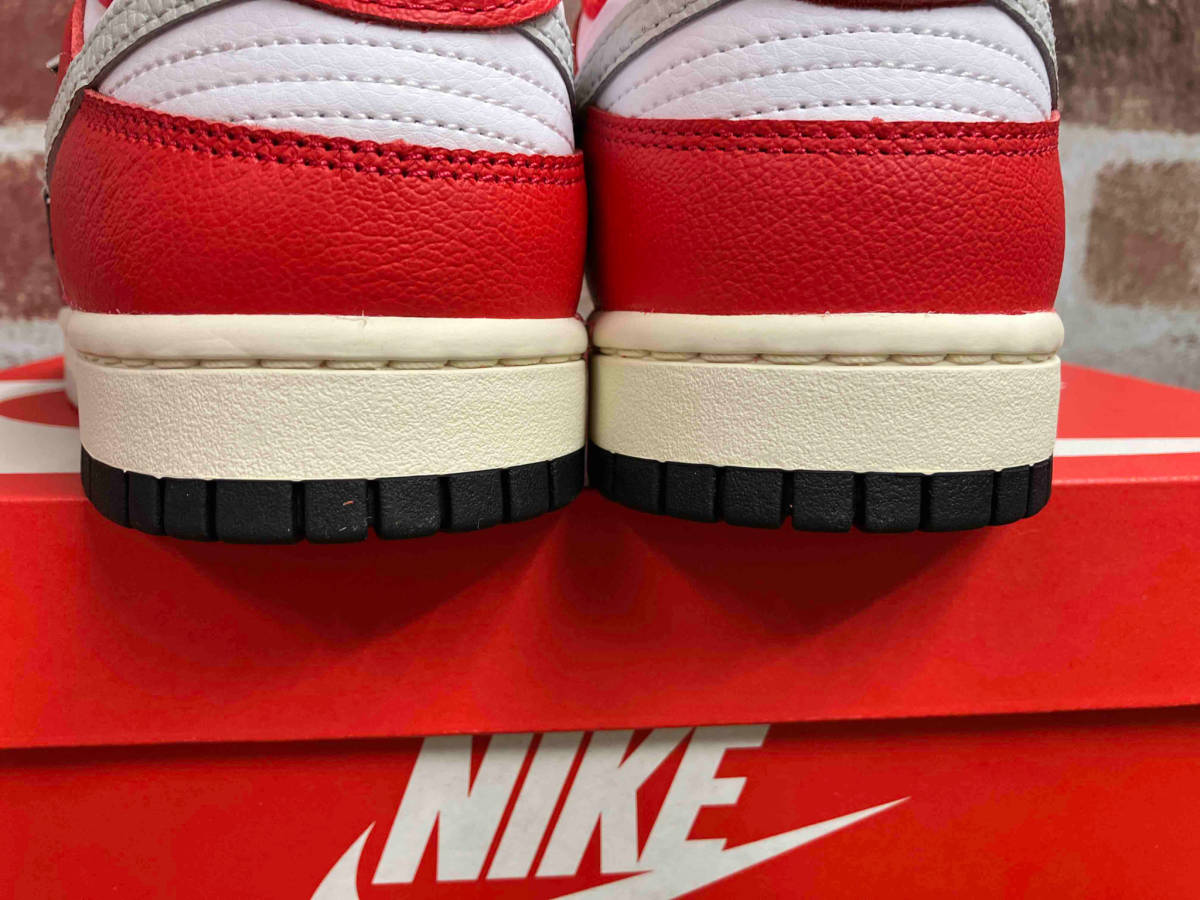 [未使用] NIKE/ナイキ/Dunk Low Retro PRM ”Chicago Split”/シカゴブルズ/DZ2536-600/us8/26cm_画像4