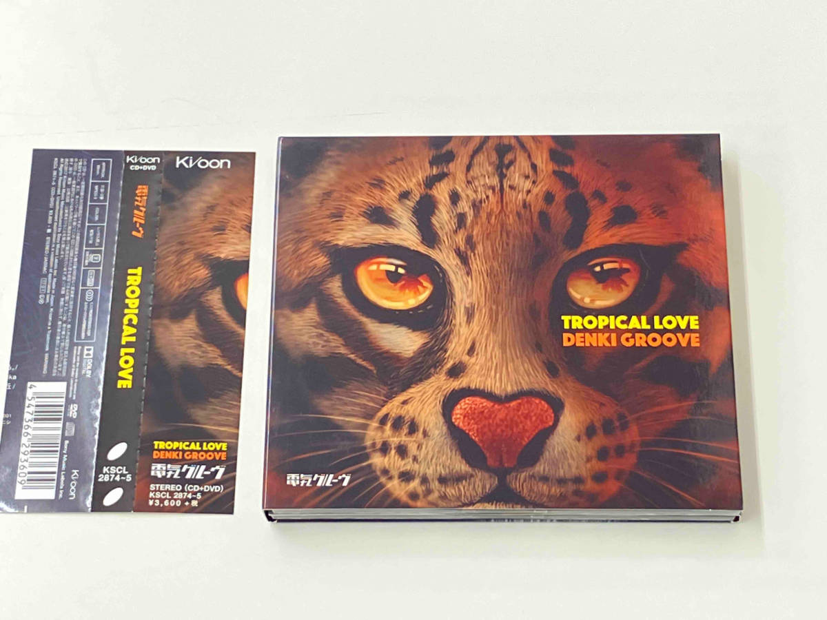 帯あり 電気グルーヴ CD TROPICAL LOVE(初回生産限定盤)(DVD付) 店舗受取可_画像1