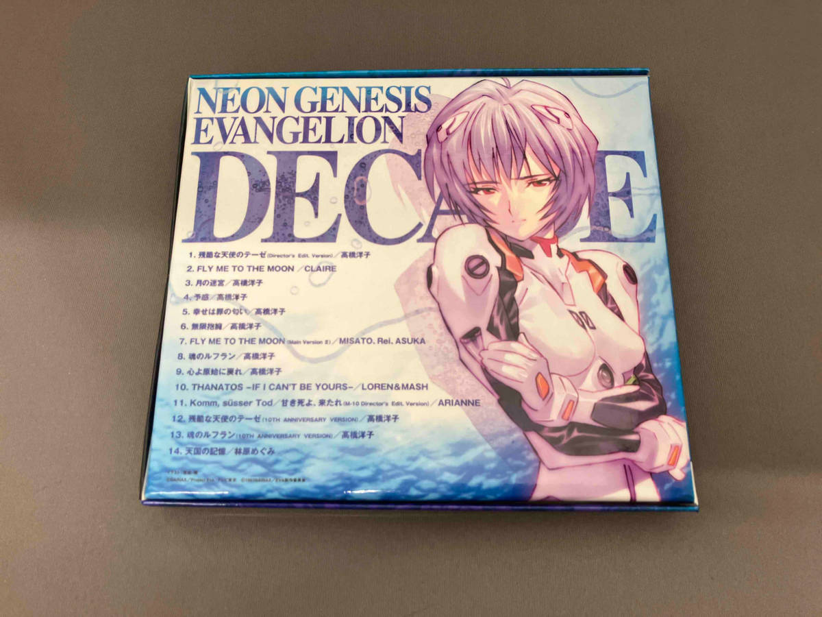 【1円スタート】MISATO,Rei,ASUKA(新世紀エヴァンゲリオン) CD NEON GENESIS EVANGELION DECADE_画像2