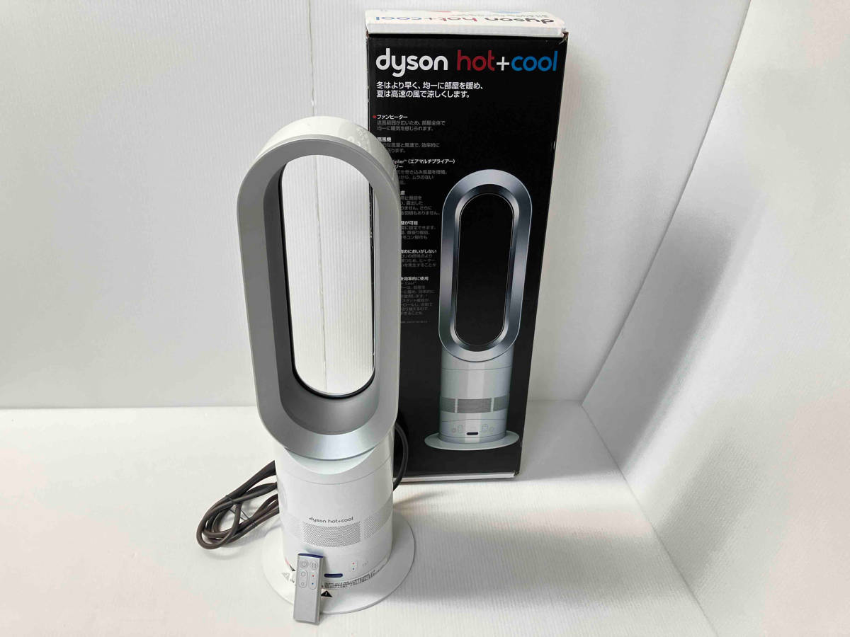 【状態良好】2018年製 Hot＋Cool AM05 ホット&クール 扇風機 セラミックファンヒーター リモコン付 Dyson 正規品 中古_画像1