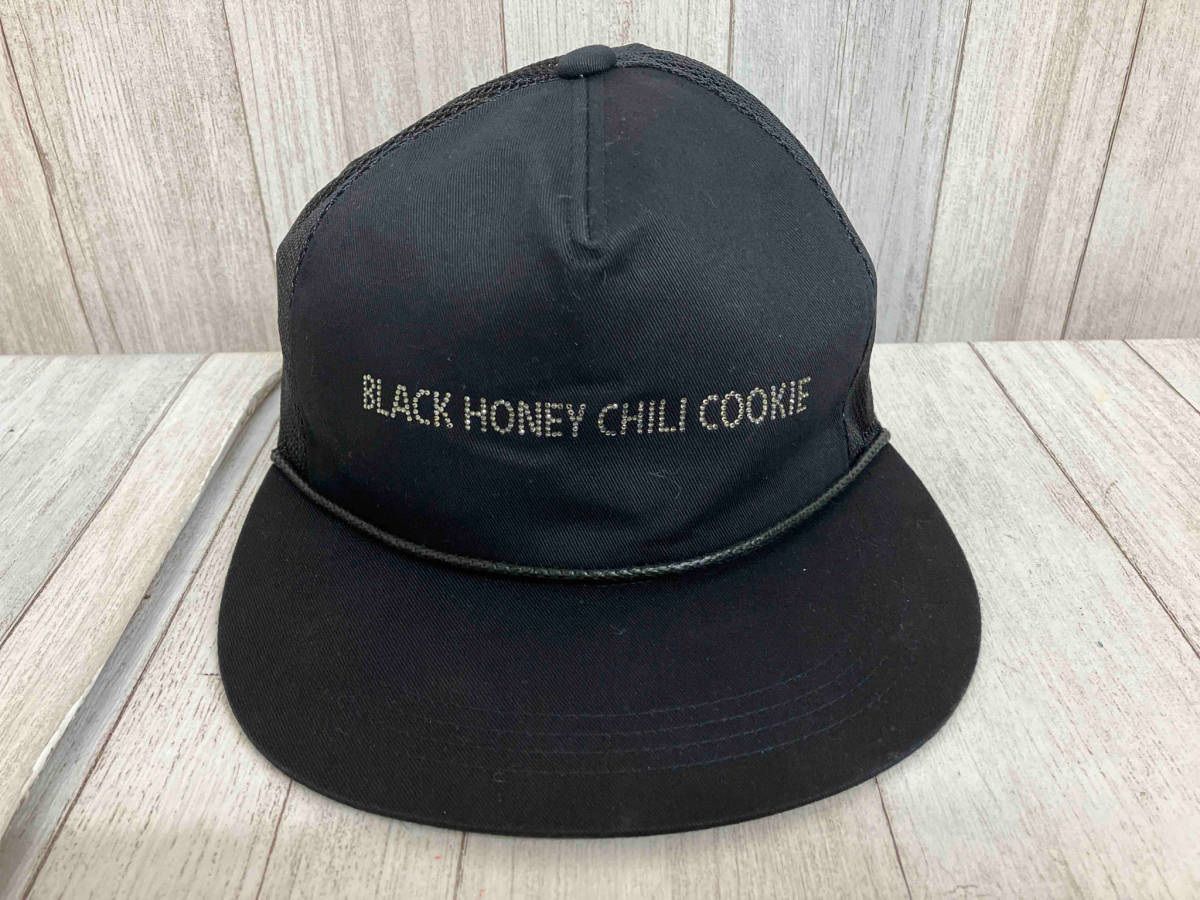 BLACK HONEY CHILI COOKIE LEOPARD MESH CAP BLACK ブラックハニーチリクッキー レオパード メッシュキャップ ブラック サイズ2