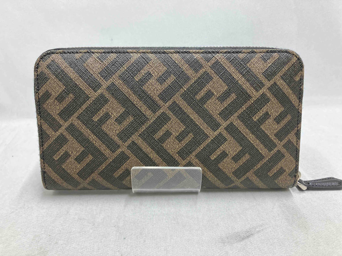 FENDI フェンディ 長財布／ズッカ柄／7M0120-A 財布 ラウンドファスナー_画像2