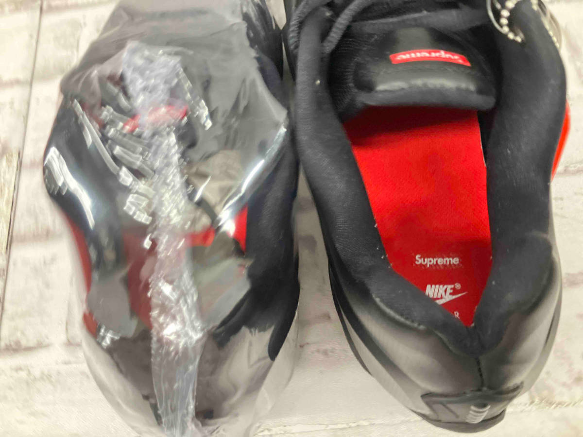 【箱付き】NIKE ナイキ SUPREME シュプリーム AIR ZOOM COURTPOSITE BLACK FB8934 001 エアズーム コートポジット ブラック 黒タグ 27.5cm_画像5