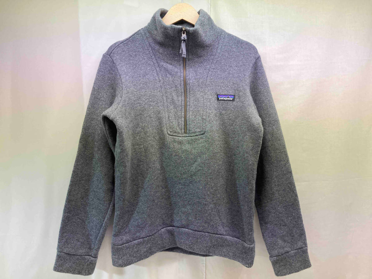 patagonia パタゴニア ハーフジップ プルオーバー ジャケット XS グレー_画像1