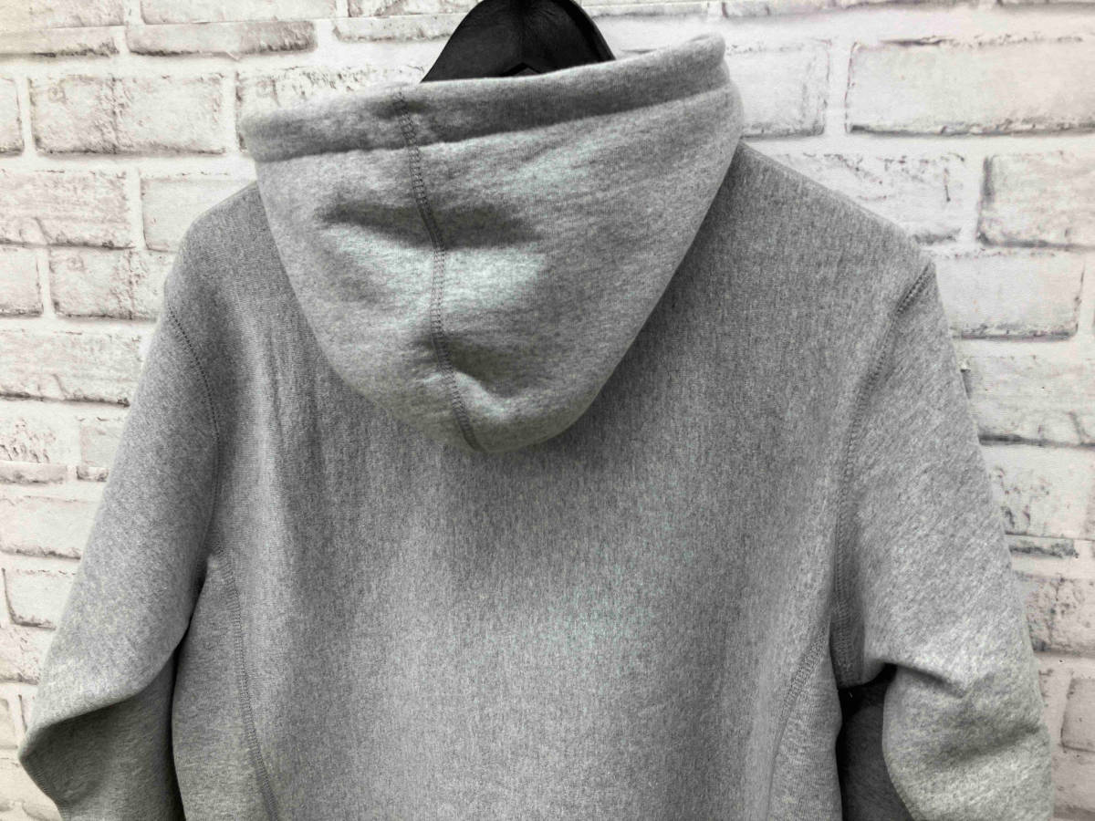 Supreme シュプリーム スワロフスキーコラボ swarovski box logo hooded sweatshirts ボックスロゴ パーカー グレー カナダ製_画像7