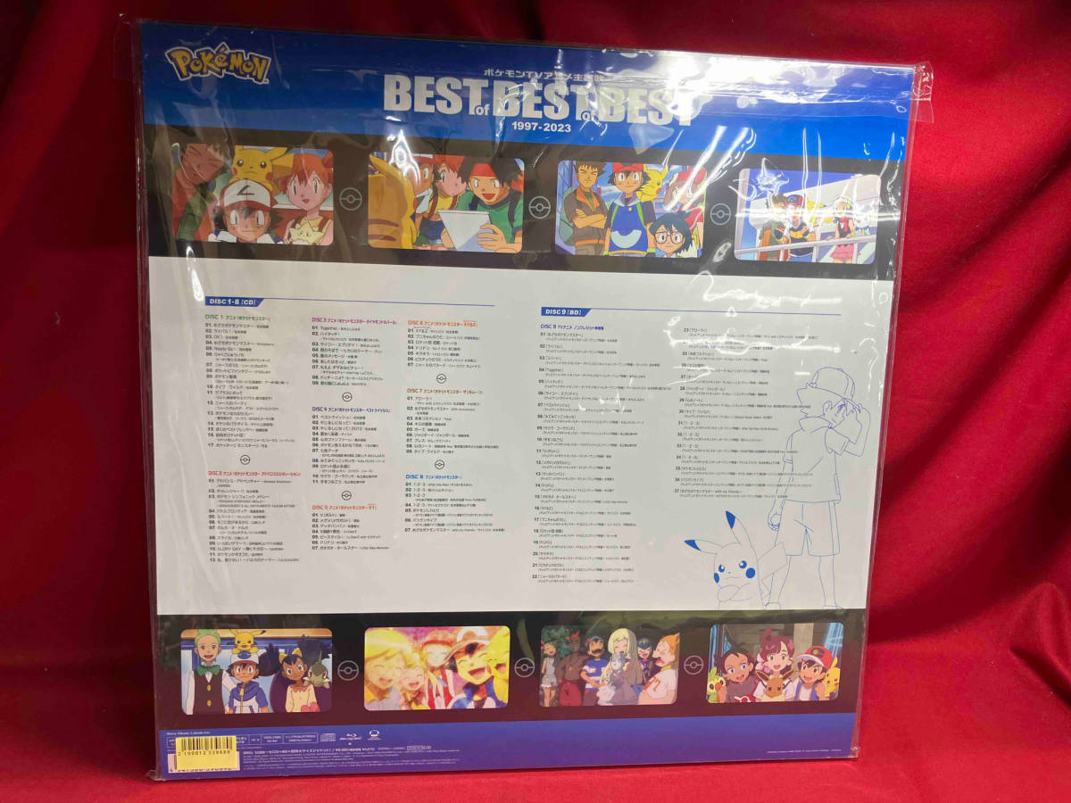 (V.A.) CD ポケモンTVアニメ主題歌 BEST OF BEST OF BEST 1997-2023(完全生産限定盤)(8CD+Blu-ray Disc)_画像2