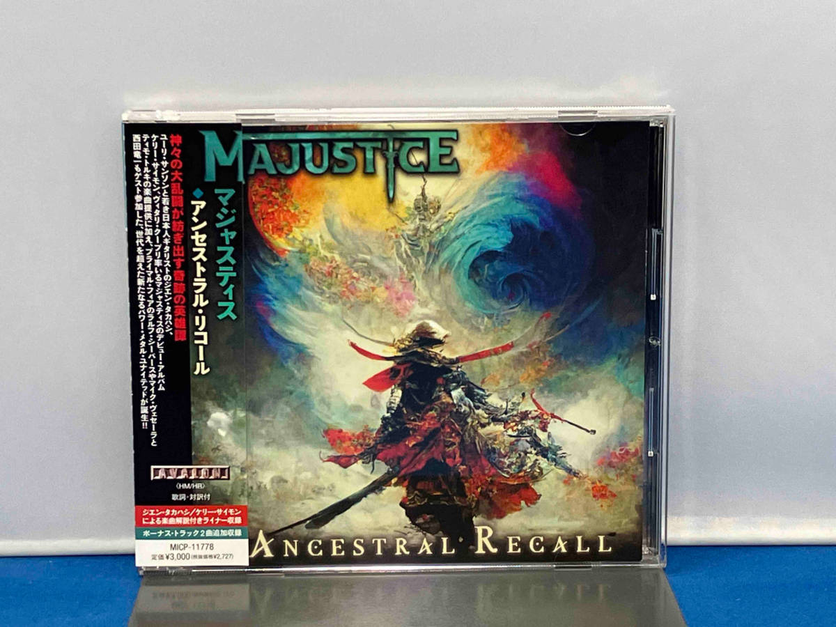 マジャスティス CD アンセストラル・リコール_画像1