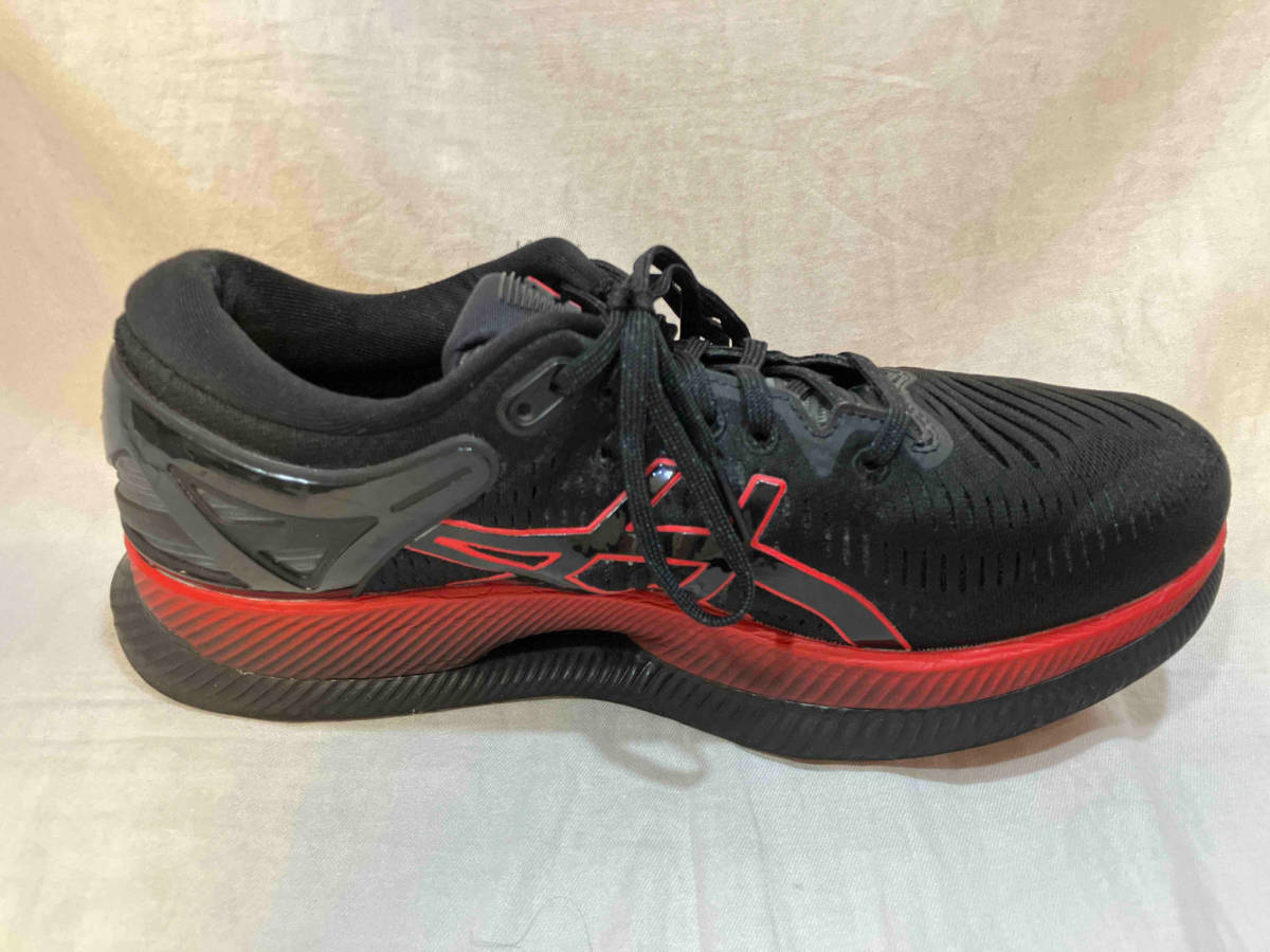 asics METARIDE BLACK×RED アシックス メタライド ブラック×レッド サイズ27 1011b216_画像5