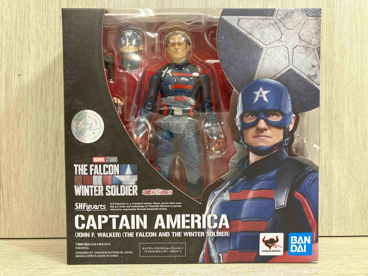 期間限定 数量限定 バンダイ 【未開封品】 S.H.Figuarts ファルコン&ウィンター・ソルジャー 魂ウェブ商店限定 キャプテン・アメリカ(ジョン・ウォーカー) その他
