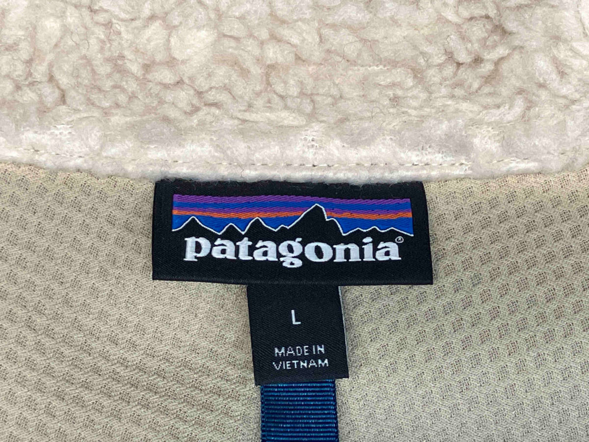 patagonia パタゴニア 23056 CLASIC RETRO‐X JACKET フリース サイズ：L ベージュ_画像5